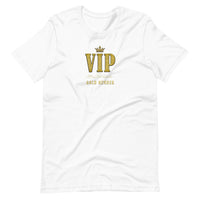 Unisex Gold VIP T-shirt - (White or Black)